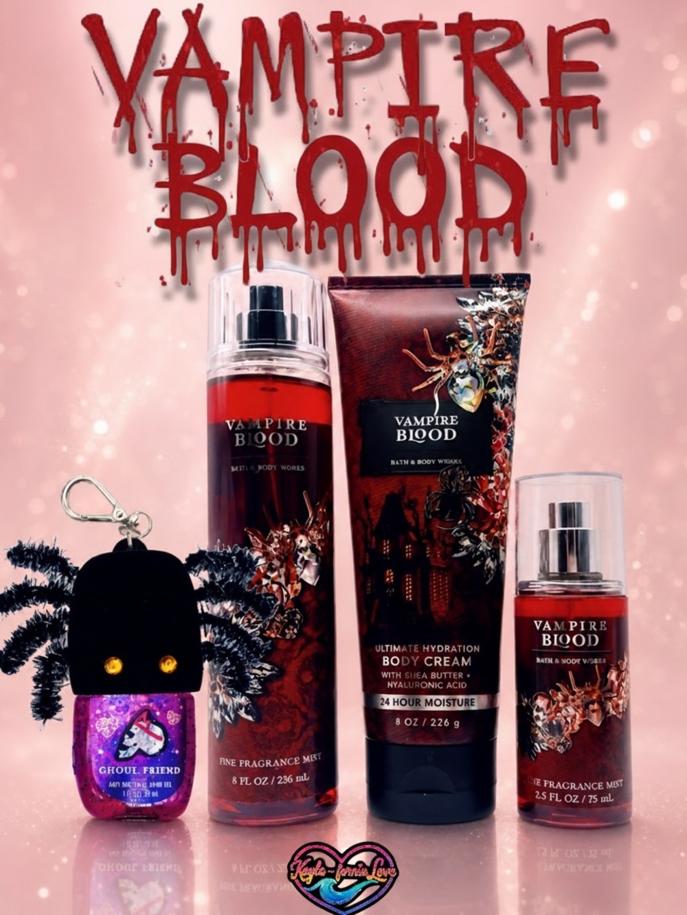 BBW 🕷️ Vampire Blood 🕸️ 7 pc gift set